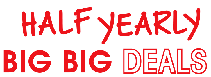 Half yearly clearance super deals