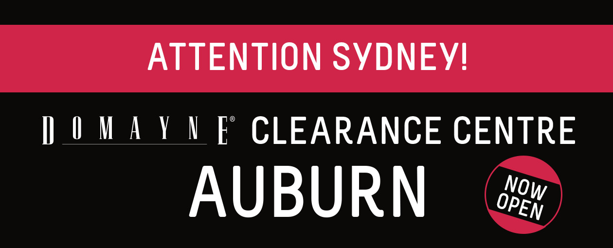 Attention Sydney! Domayne CLEARANCE CENTRE AUBURN. Now open.